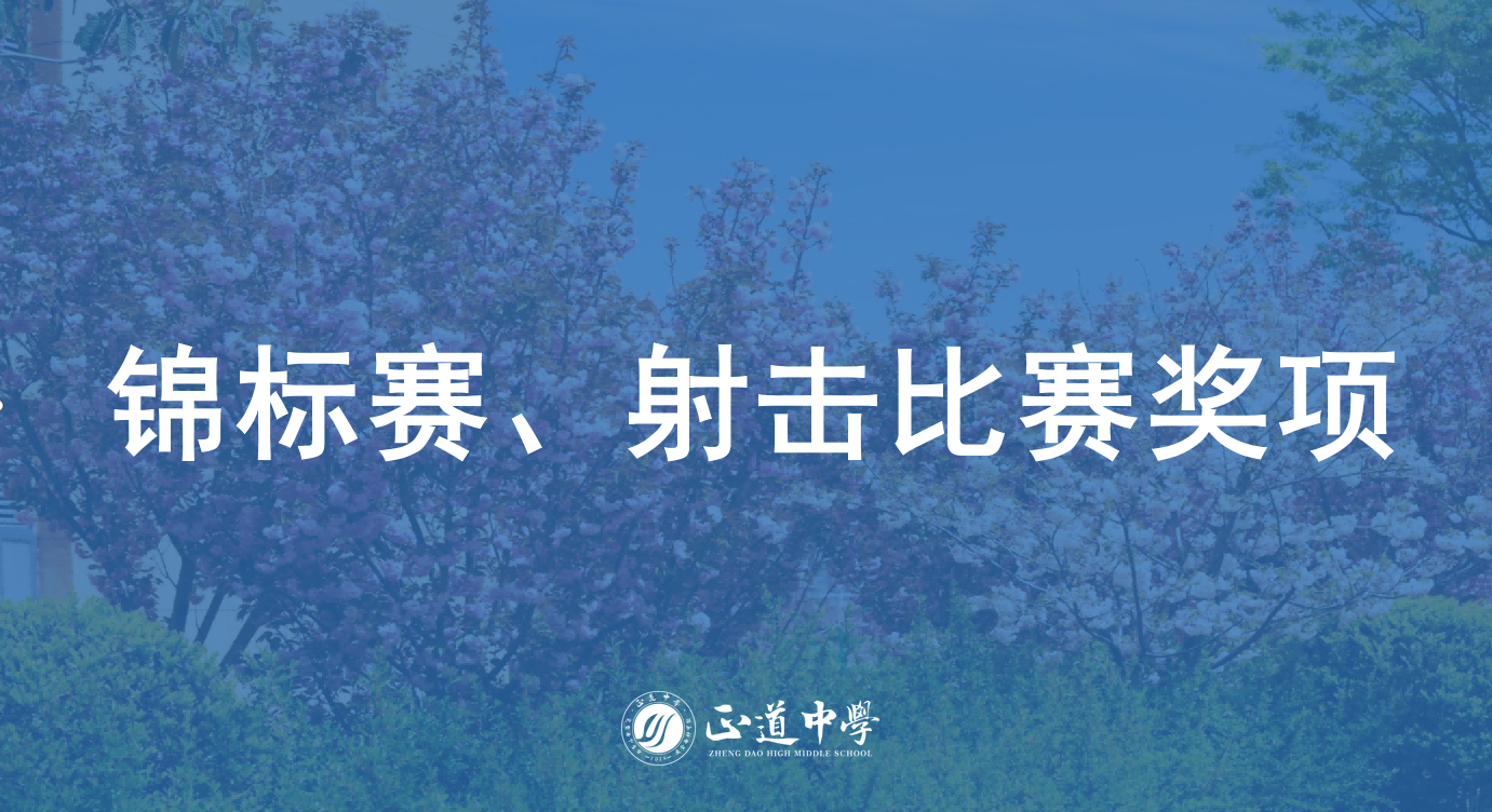 锦标赛、射击比赛奖项